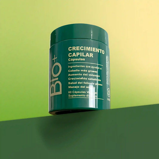 Cápsulas con Biotina para Crecimiento Capilar y de Uñas